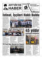ARTVİN'DE HABER