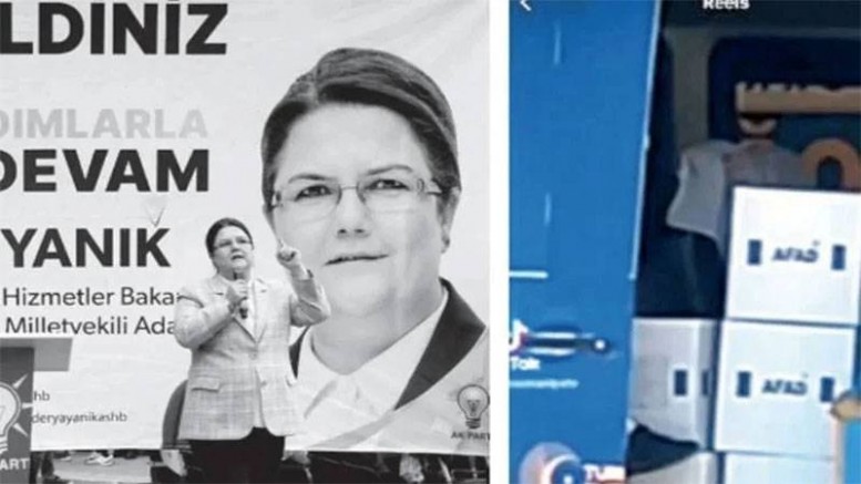 Bakan Yanık, seçim otobüsünden çıkan AFAD yardımı için böyle dedi