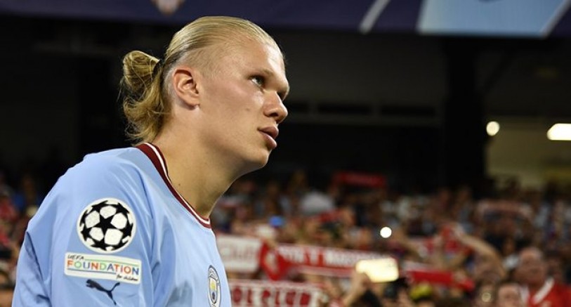 Manchester City’nin Norveçli yıldızı Haaland, rekorlara doymuyor