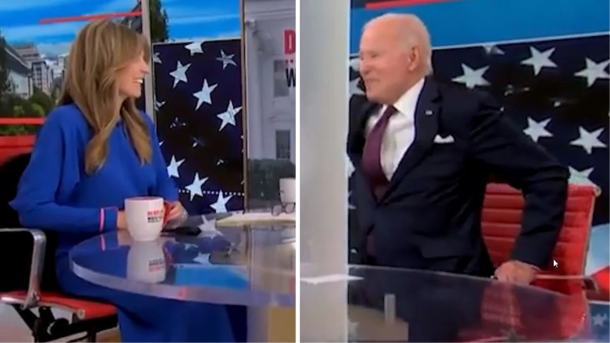 Biden canlı yayını bir anda terk etti, sunucu neye uğradığını şaşırdı
