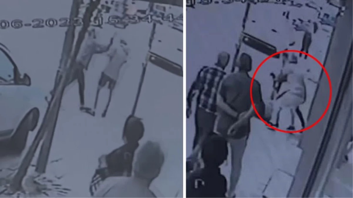 Ünlü oyuncu Özgür Özberk’e maganda şiddeti kamerada