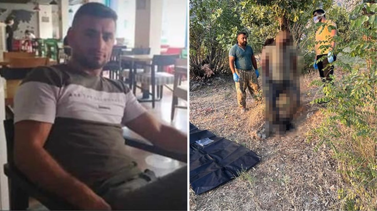 İşkence ettikleri kamyon şoförünün ellerini arkadan bağlayıp iple ağaca astılar