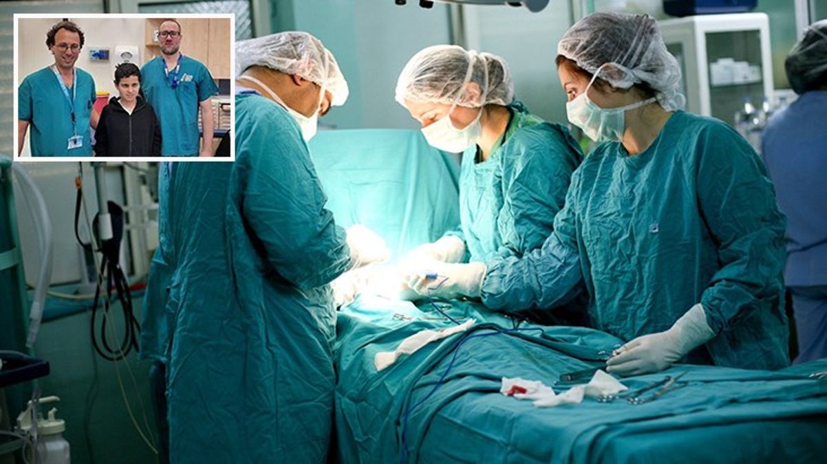 Trafik kazasında ağır yaralanan küçük çocuk hayata tutunmayı başardı! Kopan kafası yerine dikildi