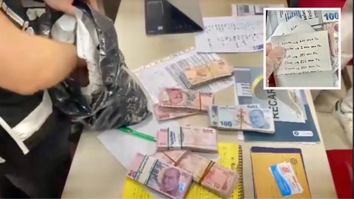 Odasından tomarla para çıkan doktorla ilgili yeni görüntüler hayrete düşürdü! Tek tek not etmiş