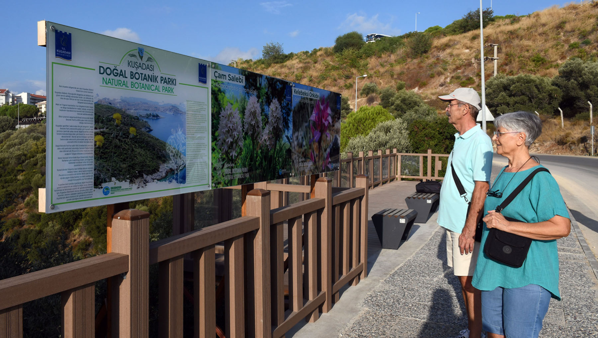 Kuşadası’nda yeni rota: Doğal Botanik Park