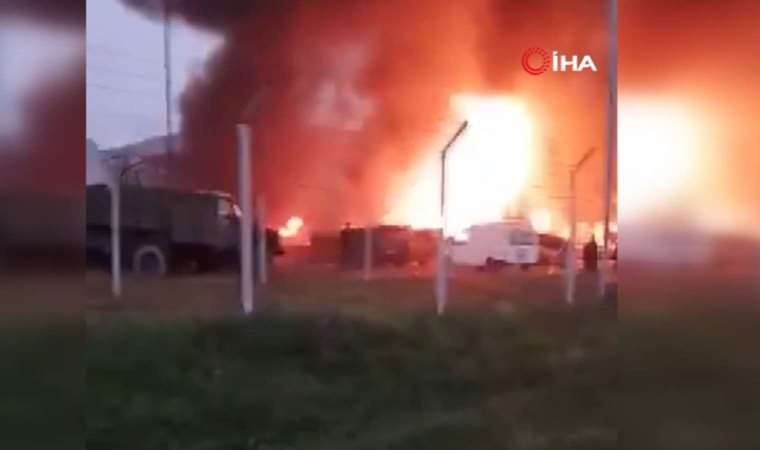 Karabağ’da yakıt deposunda patlama: Ölü ve yaralılar var