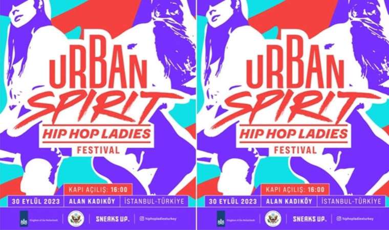 Urban Spirit Hip Hop Ladies Festivali yarın başlıyor