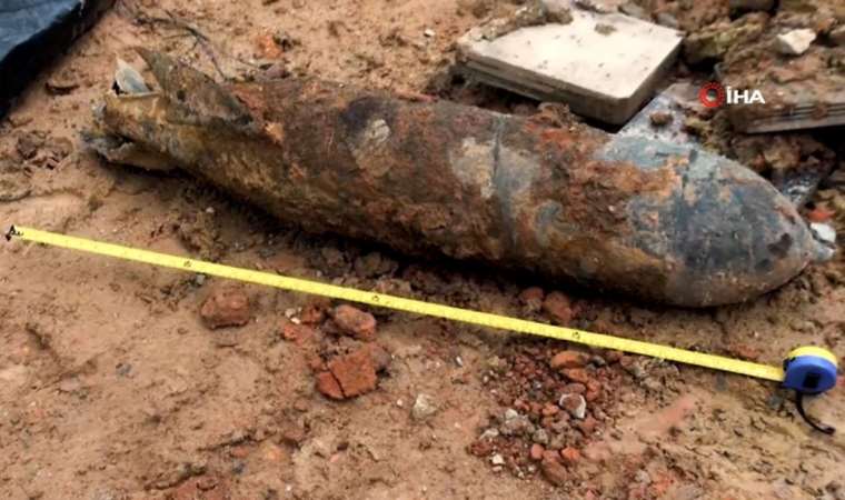 2. Dünya Savaşı’ndan kalma bomba imha edildi