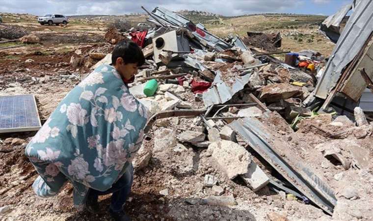 İsrail, Filistinli bedevi köyü Arakib’i 222’nci kez yıktı