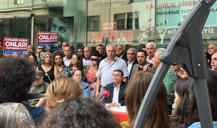 Gezi davasında cezaların onanmasına protesto: ‘Bu ülkenin tarihinde utançla anılacak’