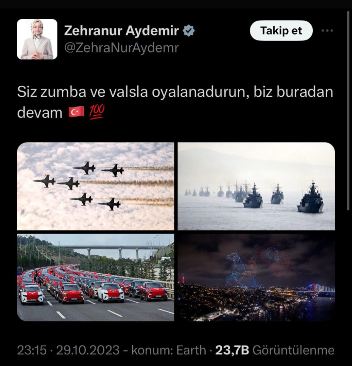 Paylaşımı tepki çekmişti... AKP'li Zehranur Aydemir'den eleştirilere yanıt: 'Geçer akçeniz kalmayınca...'