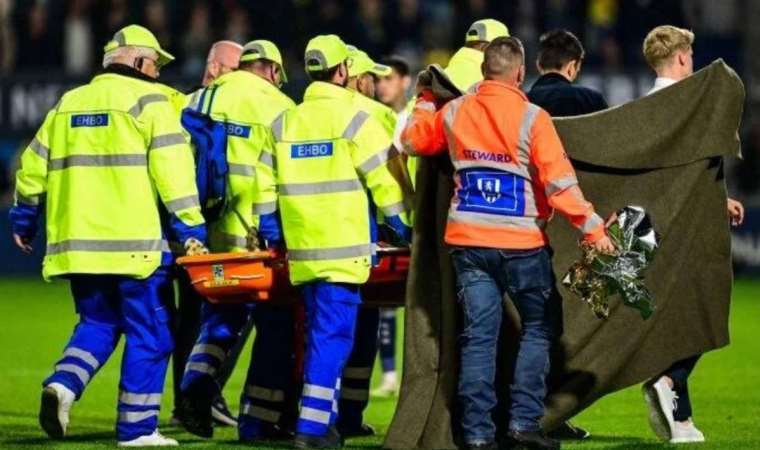 Waalwijk – Ajax maçı sakatlık nedeniyle yarıda kaldı!