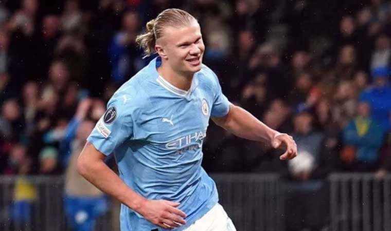 Erling Haaland bu kez İsviçre’de uçtu!