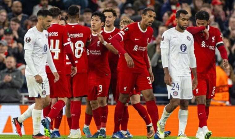 Liverpool, Toulouse’u 5 golle geçti