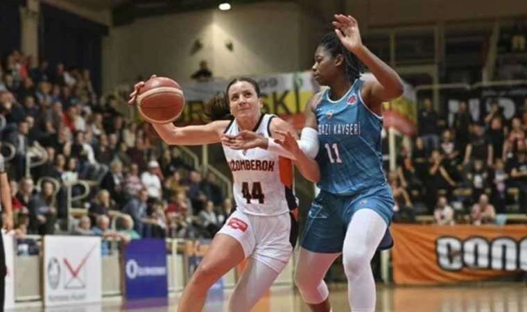 Melikgazi Kayseri Basketbol, Slovakya’da rahat kazandı