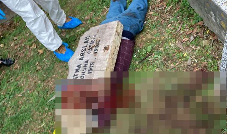 İstanbul Karacaahmet Mezarlığı’nda tüyler ürperten olay: Öldürüp, üzerini mezar taşıyla kapattı!