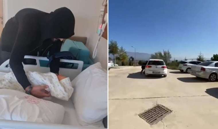 ‘Bebek kaçırma’ tatbikatında rolüne fazla kaptırdı: Güvenlik görevlisini araçla sürükledi