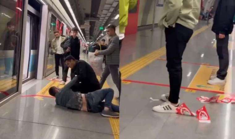 Metroya asılan Türk bayraklarını yırtmıştı… Şüpheli hakkında tutuklama kararı!