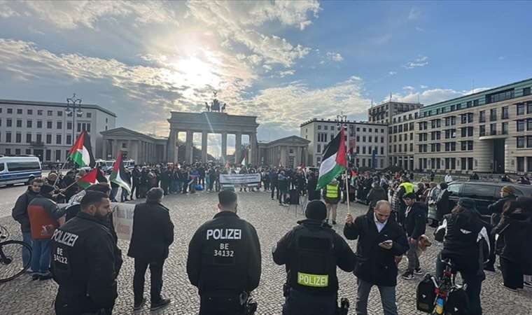 Almanya’da Filistin’e destek mitingi yasaklandı