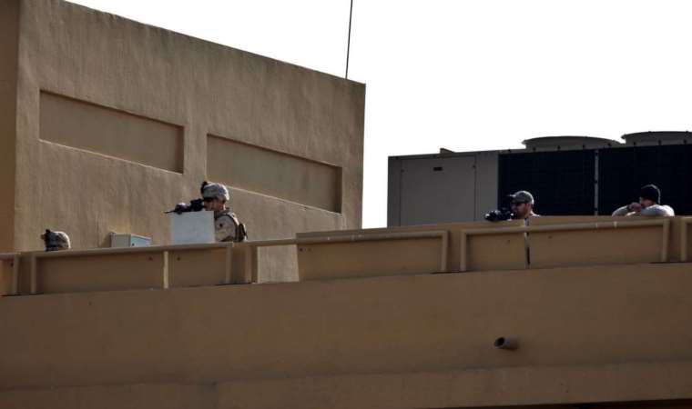 ABD’ye ait diplomatik misyon merkezine roketli saldırı