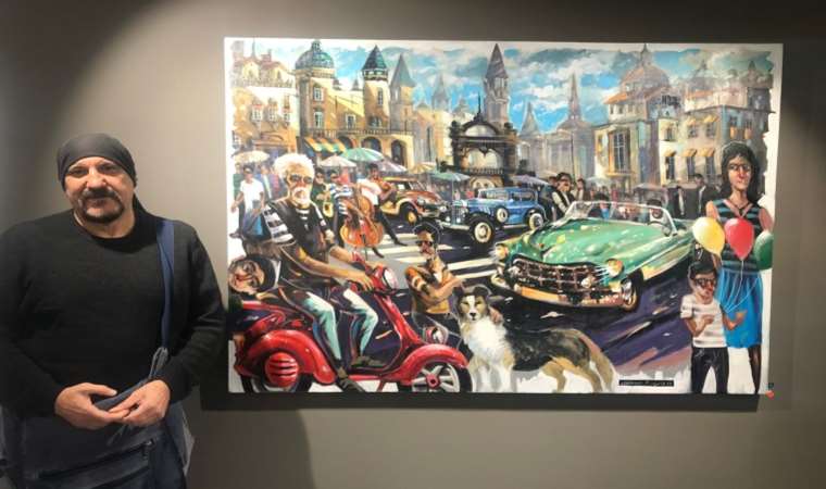 Efkan Beyaz’dan ‘Çocukluğumdan Düşler’ Sergisi