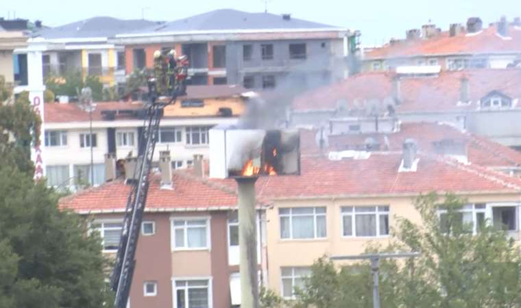Bakırköy Sadi Konuk Eğitim ve Araştırma Hastanesi’nin bahçesinde yangın!