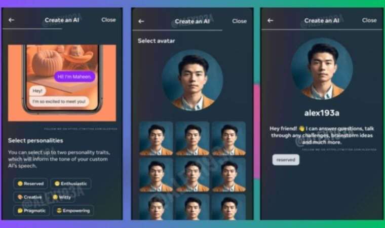 Instagram’da Sims’te karakter oluşturur gibi arkadaş oluşturma