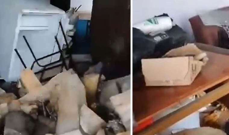 Artvin’de kayak merkezinin kapıları kırıldı: Eşyalar kullanılamaz hale geldi…