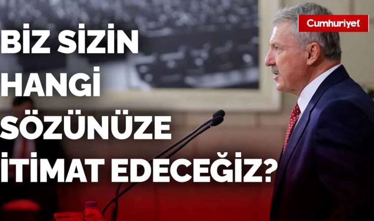 Selçuk Özdağ’dan sert çıkış: ‘Biz sizin hangi sözünüze itimat edeceğiz?’