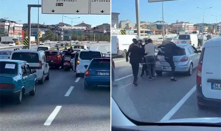 Canını zor kurtardı… Düğün konvoyuna tepki gösteren kişi saldırıya uğradı!