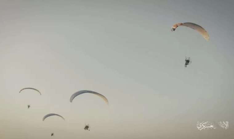 Hamas’ın İsrail savunma sistemini aşmak için kullandığı motorlu paraşütler hakkında ne biliniyor?