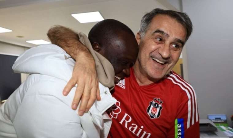 Aboubakar’dan Şenol Güneş’e veda!