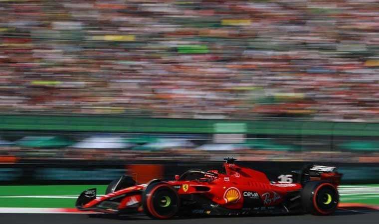 F1 Meksika Grand Prix’sinde pole pozisyonu Leclerc’in