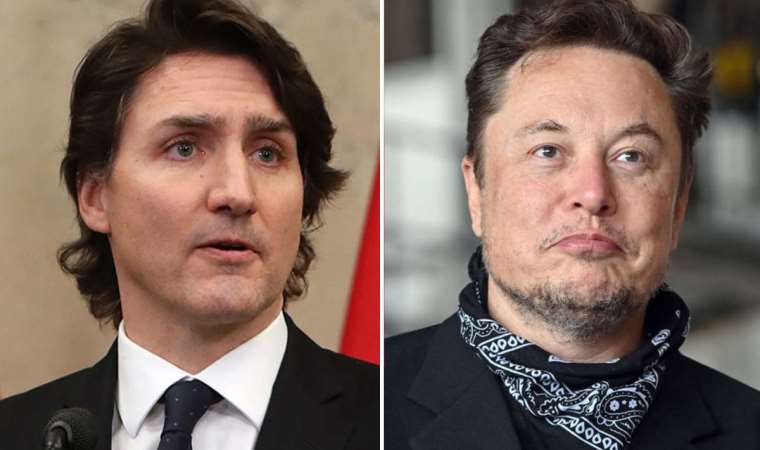 Musk’tan Trudeau’ya tepki: İfade özgürlüğünü bastırmaya çalışıyor