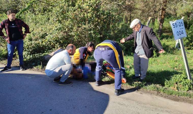 Akrabasının cenazesine giderken otomobilin çarpmasıyla öldü