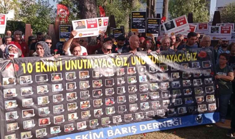 10 Ekim Ankara Katliamı’nda hayatını kaybedenler anıldı