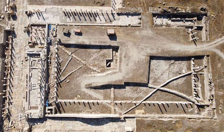 Denizli’deki antik kentte Kurtuluş Savaşı döneminden kalma siper bulundu