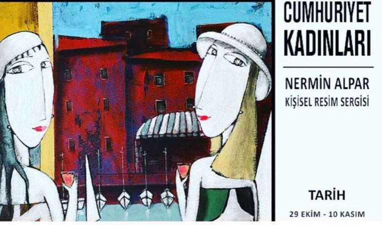 Cumhuriyet Kadınları Sergisi Açıldı