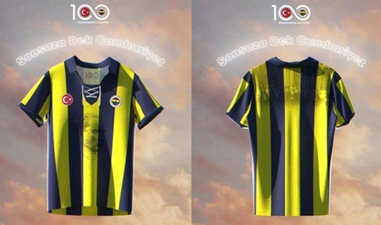 Fenerbahçe’den Cumhuriyet’in 100.yılına özel forma!