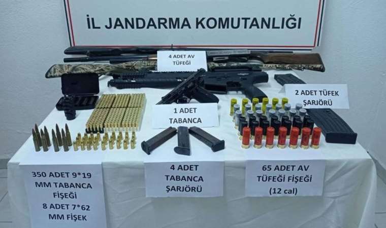 Düğün magandaları aranıyor… Evlerinden cephane çıktı!