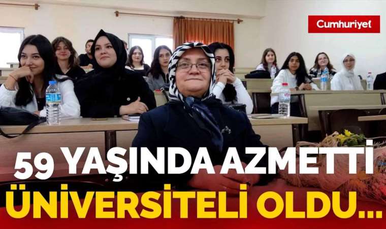 3 çocuk ve 4 torun sahibiydi: 59 yaşındaki Ayşe Kayhan azmetti üniversiteli oldu…