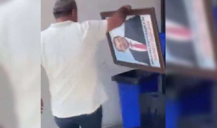 Tanju Özcan’ın fotoğrafını çöpe atan CHP’li disipline sevk edilecek