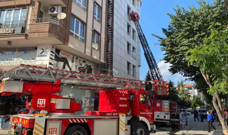 Müzik atölyesinde korkutan yangın… 1 kişi yaralandı!