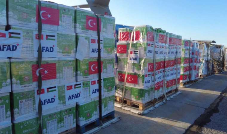 MSB: ‘Gazze için hazırlanan yardımlar Mısır’a ulaştı’