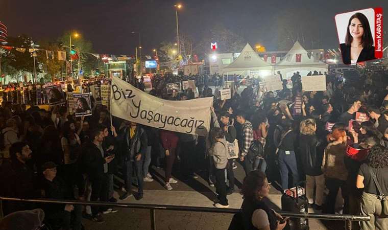 Kadıköy’de ‘Zeren Ertaş’ eylemi: ‘Düzeniniz batsın, yaşayacağız’