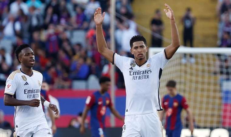 Bellingham yıldızlaştı: El Clasico’da kazanan Real Madrid! Barcelona 1-2 Real Madrid