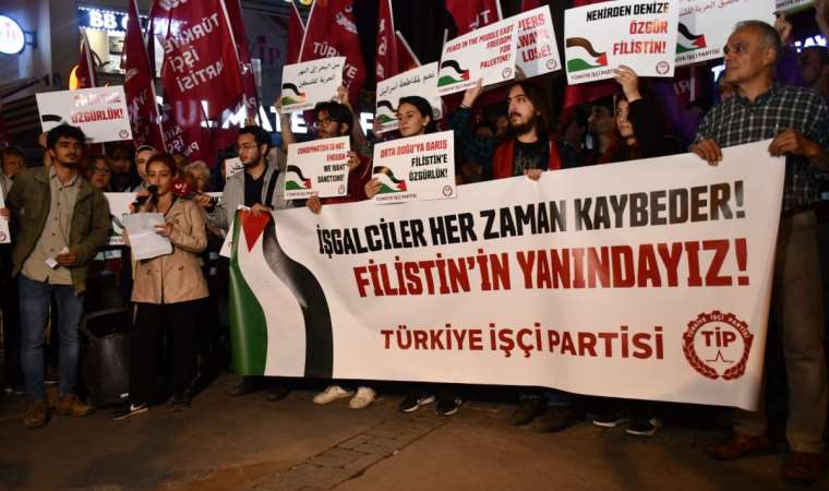 TİP İzmir’den Filistin çağrısı: Kınamayın, nota verin!