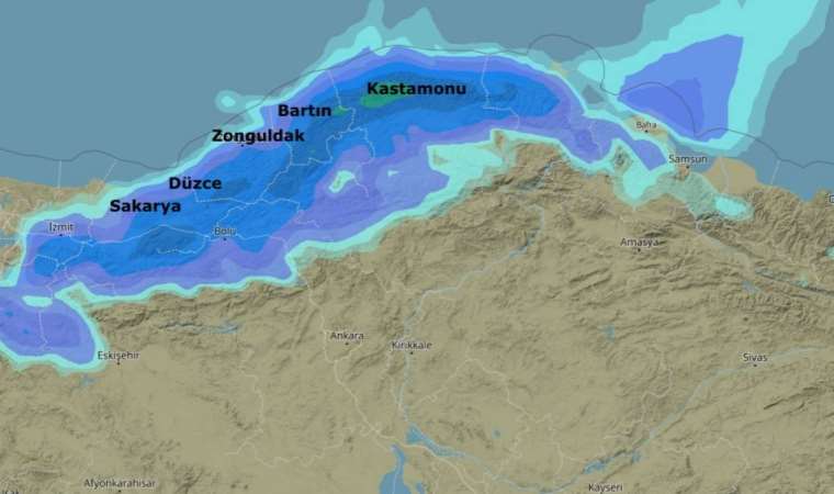 Sakarya, Düzce, Zonguldak, Bartın ve Kastamonu çevrelerindeki vatandaşlar dikkat! Yarından itibaren etkili olacak
