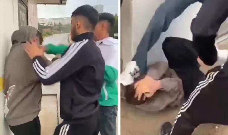 Liselilerin kavgası ‘kanlı’ bitti