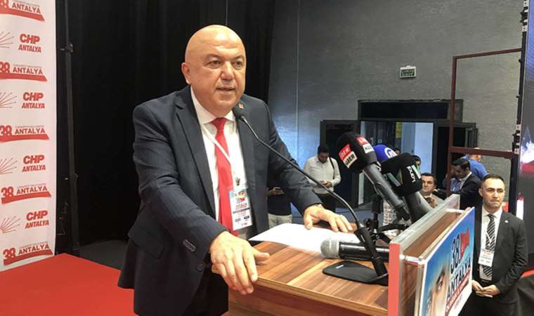 CHP Antalya İl Başkanlığına Nail Kamacı seçildi